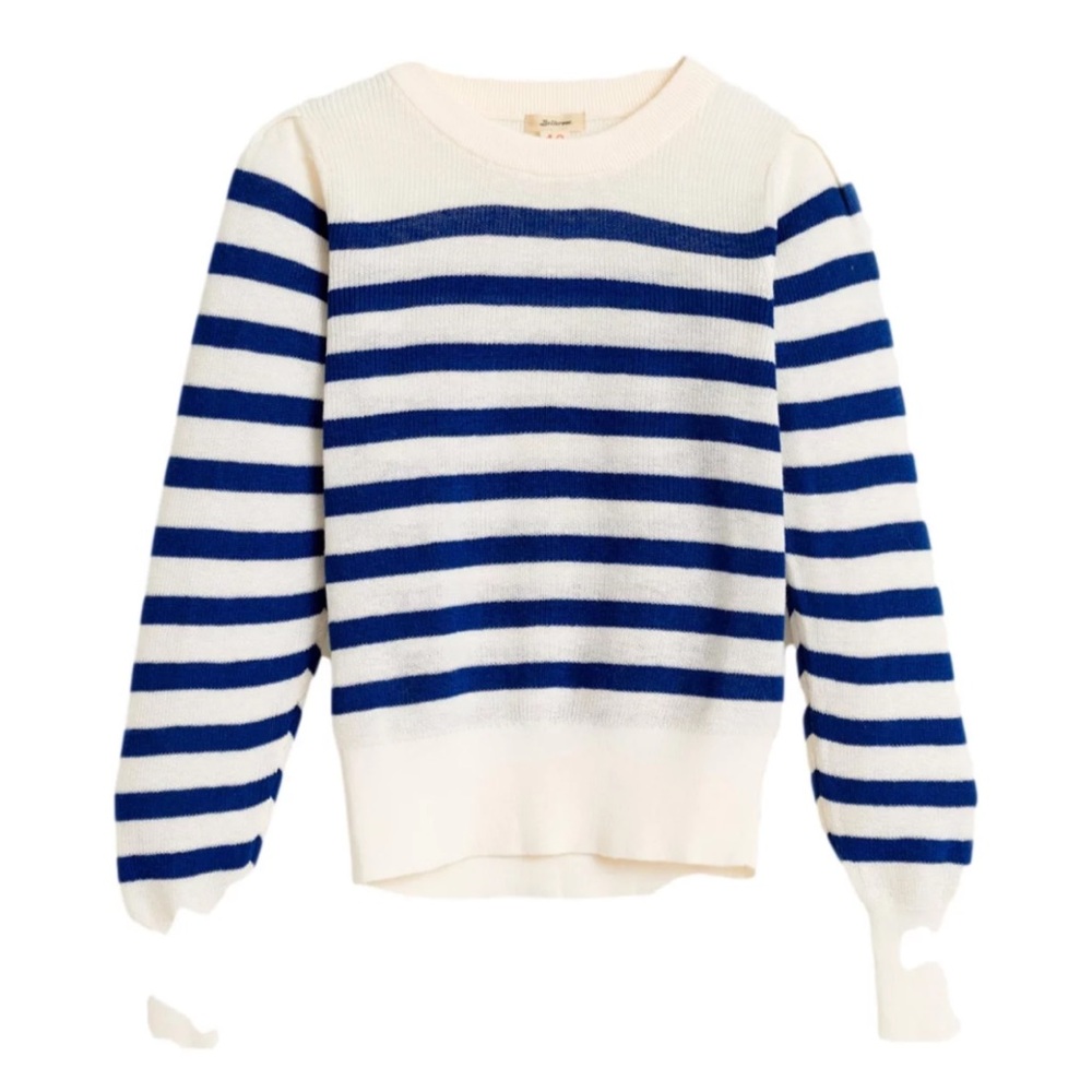 Bellerose DUTA SWEATER BLUE STRIPES